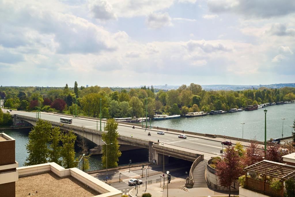 Zenao Appart'Hotels Suresnes Extérieur photo